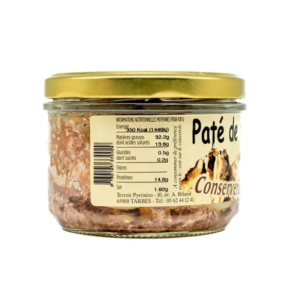 Paté de Campaña Terroir Pyrénées 180gr - Imagen 2