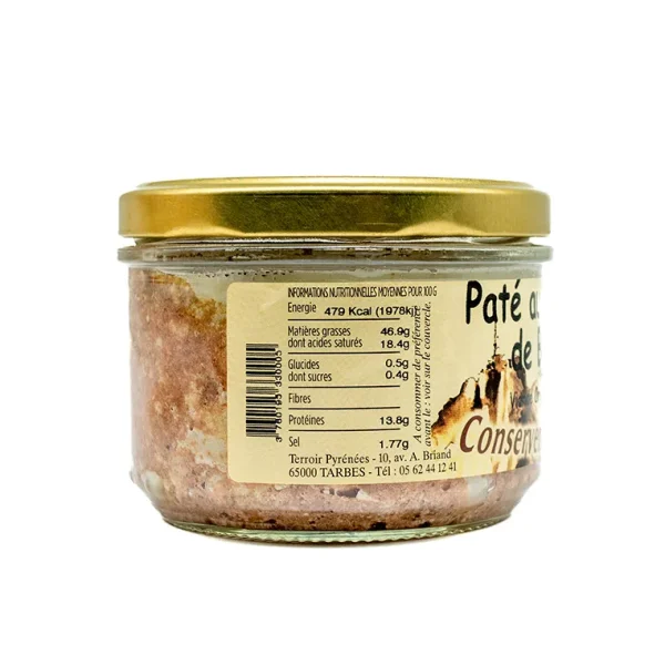 Paté de Cerdo Negro de Bigorre Terroir Pyrénées 180gr - Imagen 2