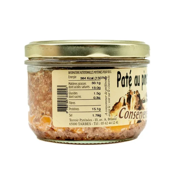 Paté de Pimientos D’Espelette Terroir Pyrénées 180gr - Imagen 2