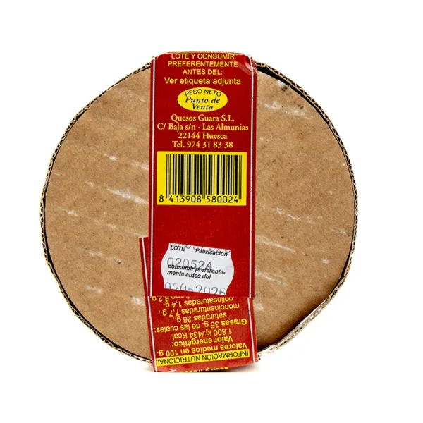 Queso Guara de Oveja Curado 330g - Imagen 2