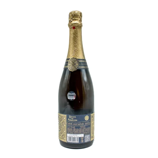 Cava Reyes Aragón El Batallador Brut Nature - Imagen 2