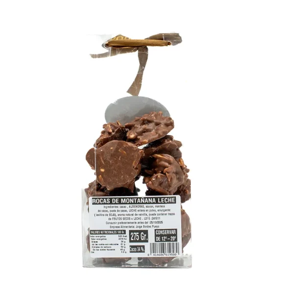 Rocas de Chocolate con leche Pallás 275g - Imagen 2