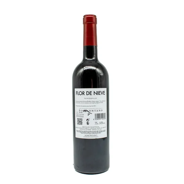 Vino Somontano Flor de Nieve Tinto 75 cl - Imagen 2