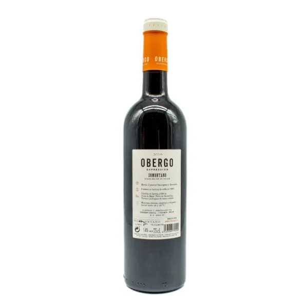 Vino Somontano Obergo Expression Garnacha - Imagen 2