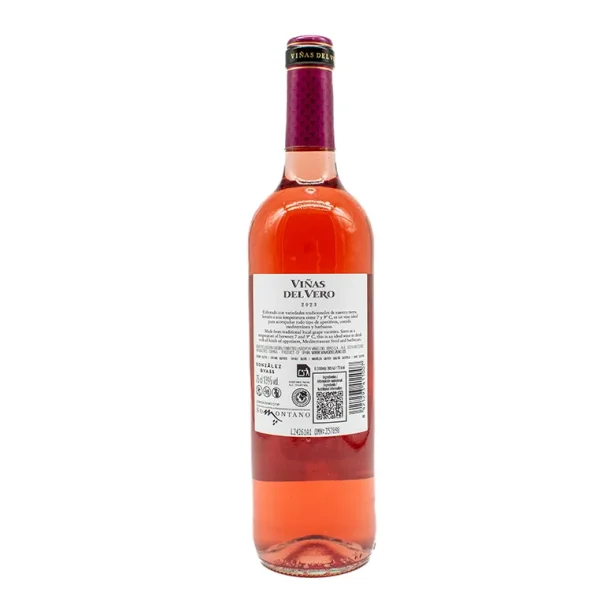 Vino Somontano Viñas del Vero Merlot Tempranillo Rosado - Imagen 2