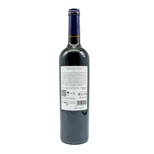 Vino Somontano Viñas del Vero Gran Vos Reserva 75 cl - Imagen 2