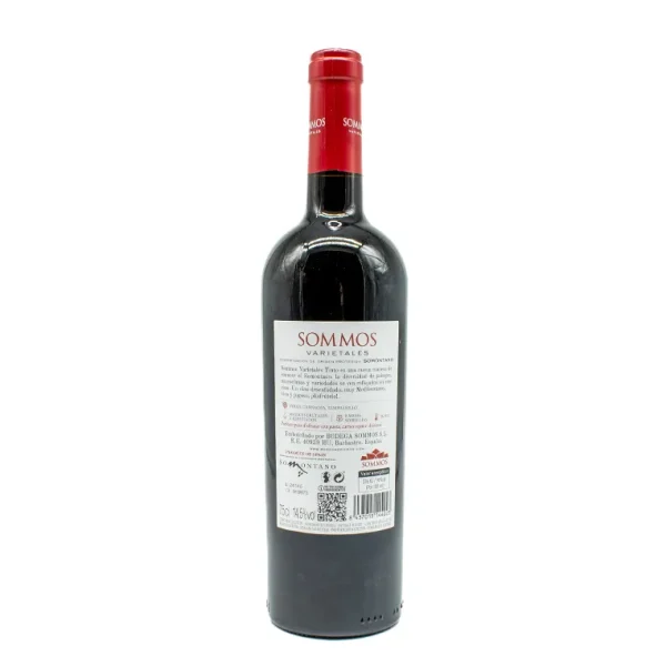 Vino Somontano Sommos Varietales Tinto 75 cl - Imagen 2