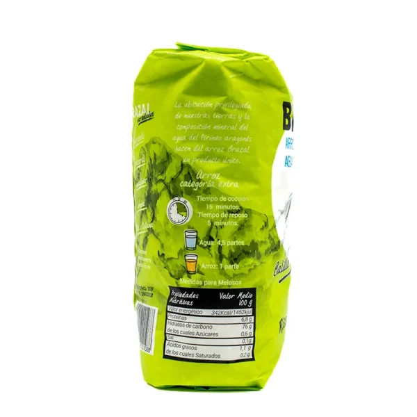 Arroz Balilla Brazal 100% 1kg - Imagen 3