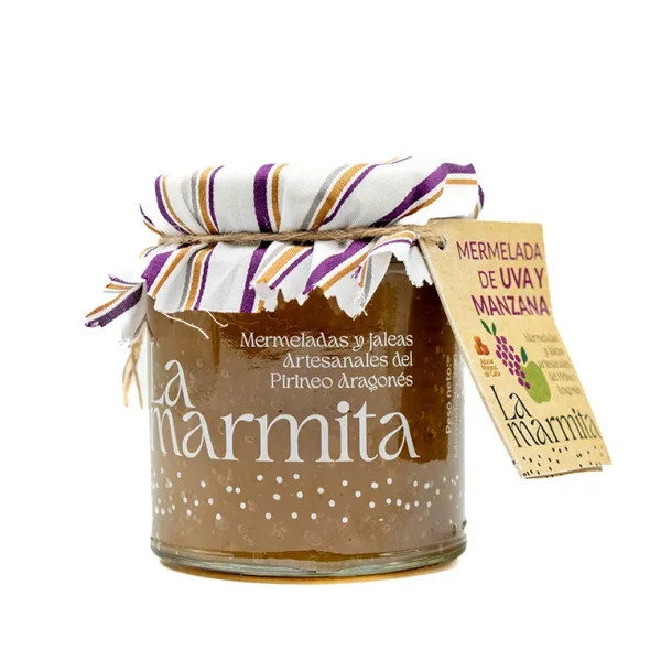 Mermelada Artesana La Marmita Uva y Manzana 250 gramos - Imagen 3