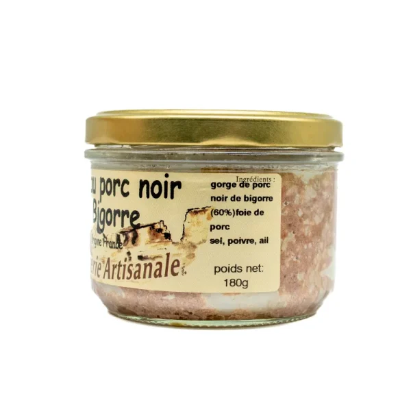 Paté de Cerdo Negro de Bigorre Terroir Pyrénées 180gr - Imagen 3