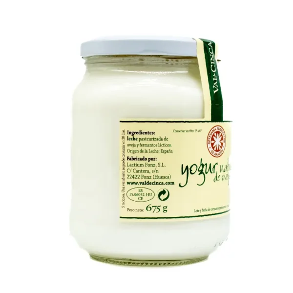 Yogur de Oveja Val de Cinca 675 gr - Imagen 3